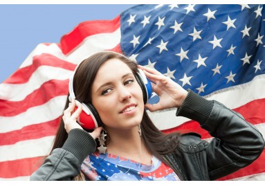 Das Vergnügen, amerikanisches Englisch zu lernen und zu sprechen.